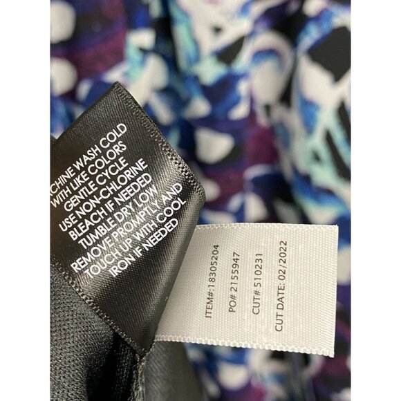 Torrid Mini Chiffon Ruffle Dress Sleeveless Multicolor Size 2X vacation Flowy - Picture 5 of 15